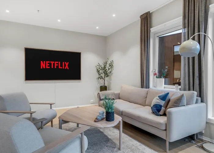 Arctic Supreme Luxe L Heated Balcony L Free Parking トロムソ